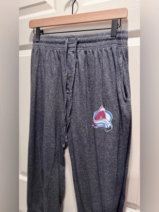 Colorado Avalanche Men’s Medium Pajama Lounge Pants Blue Heather NHL Size M - Picture 4 of 8